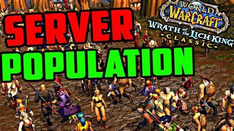 It seems current state of game is that everyone wants a mega server so all EU servers should have transfers open to top 3-4 mega servers (if no server merge is gonna. . Wow wotlk server population